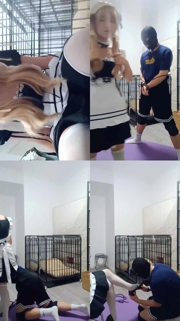 【乔颖】女仆诱惑-白丝踩踏提档/耳光抽/坐脸窒息/骑马虐乳