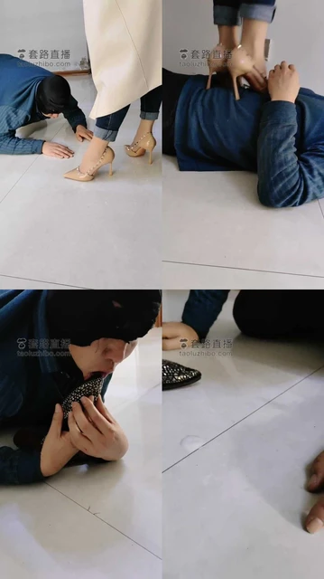 【辣姐】御姐脏高跟鞋蹂躏