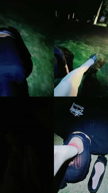 【bibi团】户外遛狗强制舔脏鞋