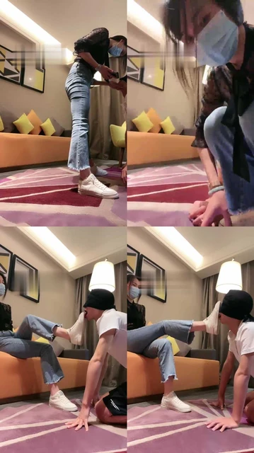 【丹祖宗S】棉袜白鞋诱惑踩踏