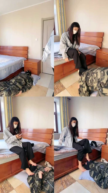 【吴迪】全体重跳踩/转胯/舔脏鞋底/闻黑棉袜/吃口水