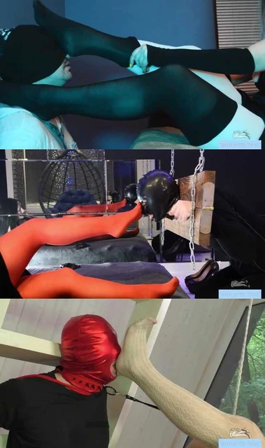 【欧美女王】【超精彩顶级女S极限脚深喉刁难】枷锁狗笼秋千踏板固定脚奴狠虐