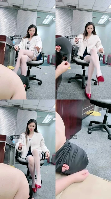 【嫦娥】办公室白领S-高跟丝袜虐双下属狗【完整版】
