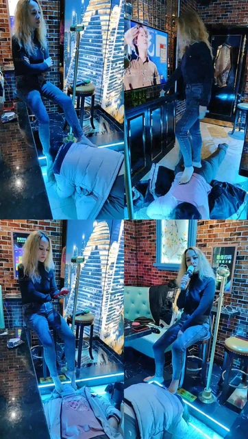 【樱樱】俄罗斯混血女女KTV强制虐【四】