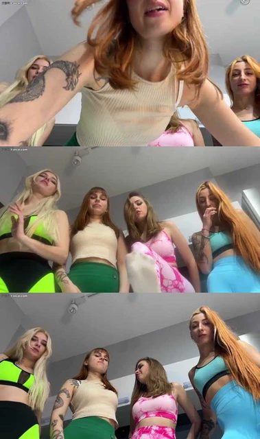 【欧美女王】pp-顶级第一视角 沉浸享受POV 4s 4位健身女王 口水脚踢脸耳光羞辱