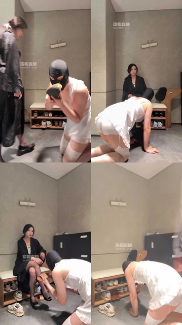 【水晶熊】调教女装贱狗