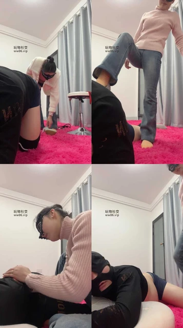 【珊珊】贱狗被骑在身上发出呻吟声