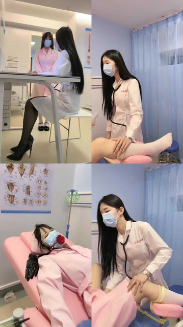 【时安】开发漂亮小护士-捆绑束缚/针筒强灌升水/掐脖窒息