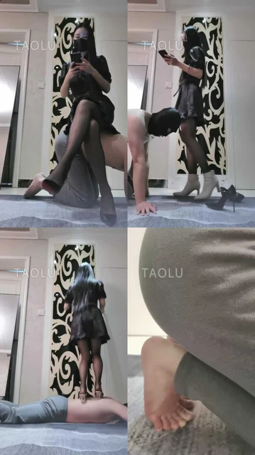 【猫神大人】强制rush高跟踩踏+虐乳