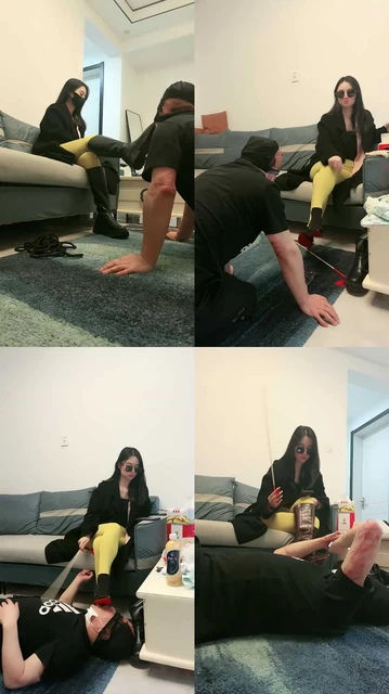 【绯闻王妃】舔脏鞋底超臭白袜/高跟碾压踩/藤条狠抽