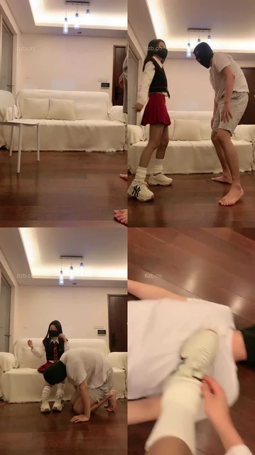 【宝爷】JK学姐-白鞋白袜踩踏/重度提档/坐脸窒息