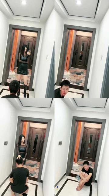 【黛樱】长靴御姐S-踢踹暴力耳光