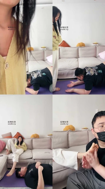 【埋汰】逛街后酸臭玉足玩家奴