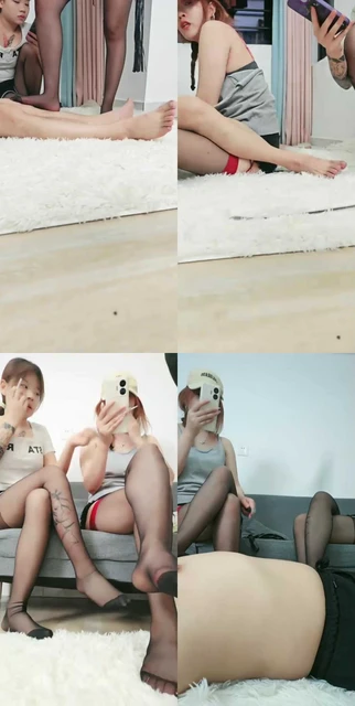 【长沙小雪】双S-黑丝美腿蹂躏废物【双视角】