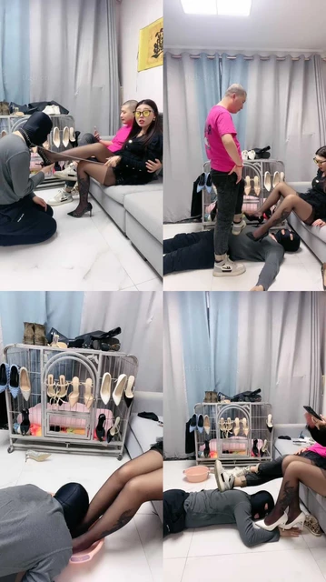 【伊兮夫妻】绿帽专场-夫妻接吻踩绿帽