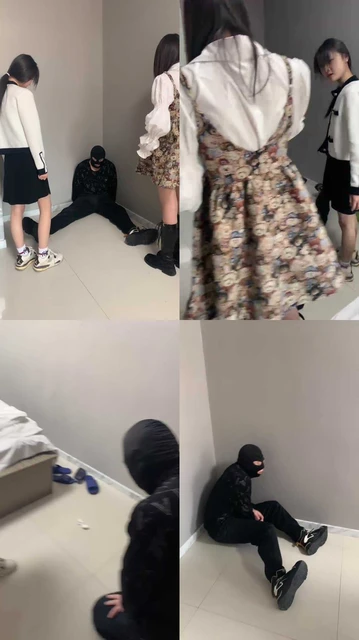 【精神小妹】双学生主重度踢踹/喝圣水/穿鞋踩踏