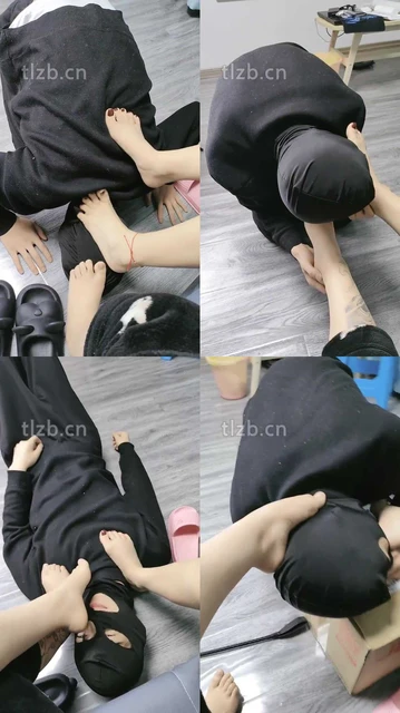 【鱼糯糯】双S-近距离裸足恋足狂舔【双视角版】