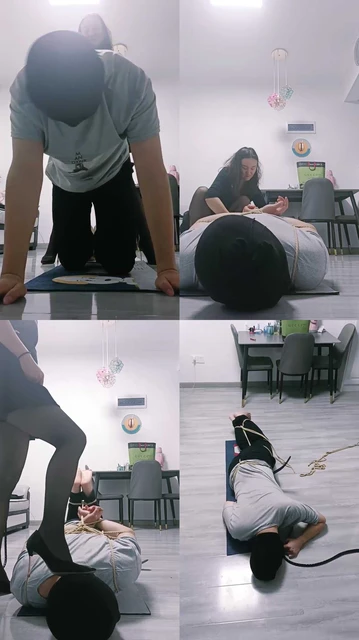 【飞扬女王】转胯骑马耳光捆绑踩