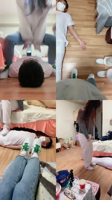 【罗宾】素人小姐姐第一次踩狗