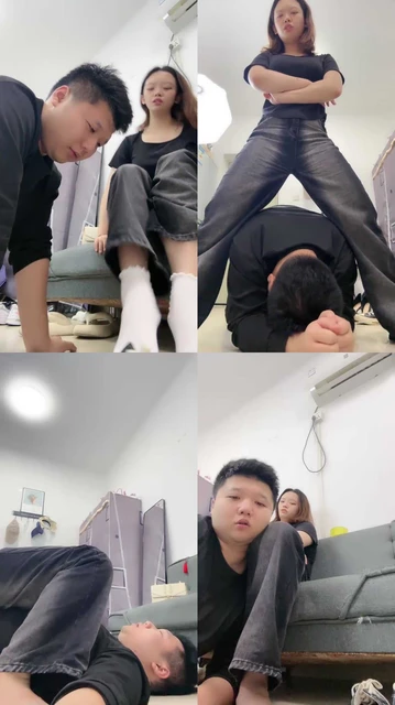 【素人星探】瑶瑶首调-原味白袜气味羞辱/骑马