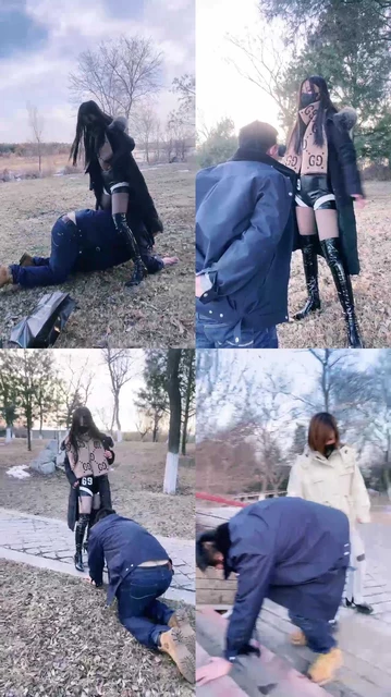 【薇娅】精彩-长靴双S户外遛狗/长靴提档/转胯