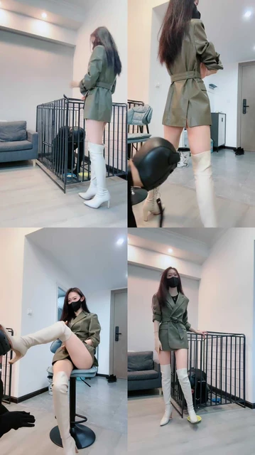 【陈莹斯】圈养犬化骑马训练/舔脚吃鞋跟