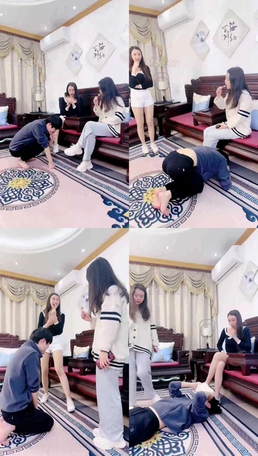 【倪梵】色狼猥琐素人学妹被虐成狗