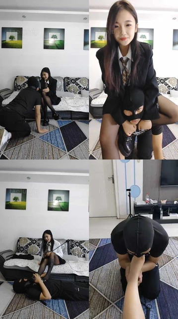 【尤尤子】JK黑丝修理贱畜