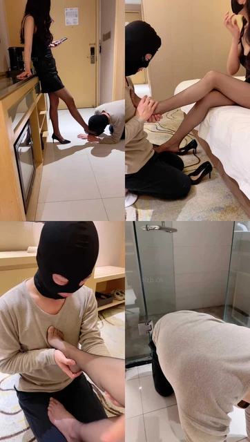 【无名S】绿帽下跪伺候女友约会回家【完整版】