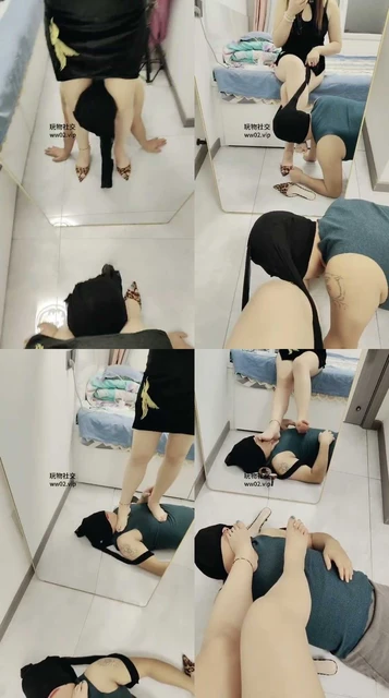 【李老师】镜前羞辱/坐脸窒息/全体重踩踏