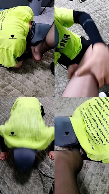 【英英】黑丝高跟玩虐废物狗