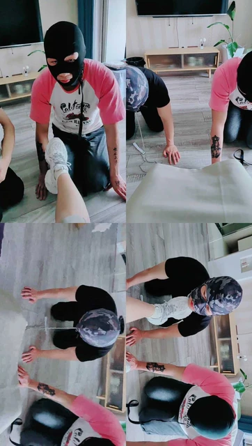 【丝丝清欢】双奴-晨跑后原味鞋袜虐【完整版】