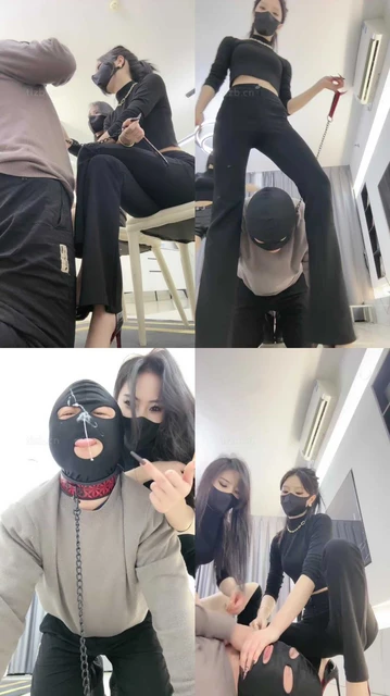 【萱萱】双S-长靴高跟美腿-不听话就得挨揍【双视角版】