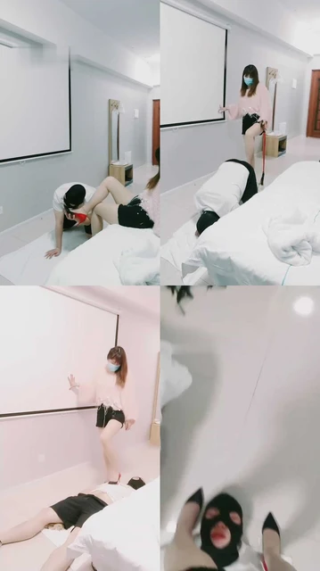 【熙儿小主】美容院技师原味肉丝羞辱