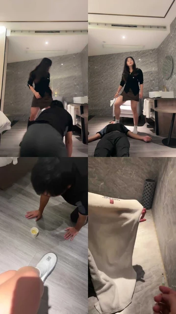 【子熙大人】骑马转胯/皮靴踩虐/喂口水/白袜窒息/赏赐圣水