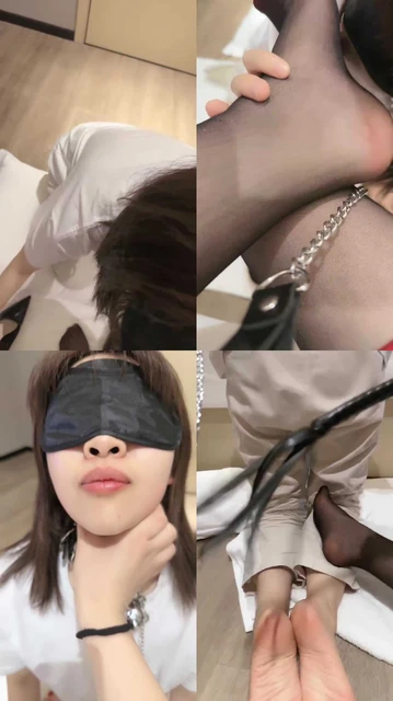 【柒柒学姐】母畜-黑丝脚踩/脚耳光/超强深喉