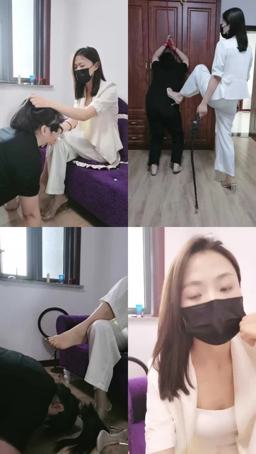 【凌儿女神】吊绑母畜狠抽/耳光/品尝裸足