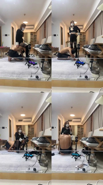 【阳光女王】香港女王-性感黑丝诱惑虐杀