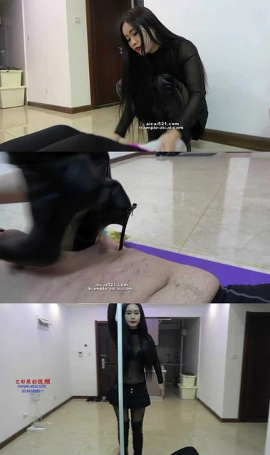 【冷柔】冷柔长靴重度踩踏牲口