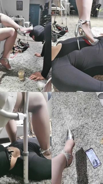 【乐爷】高跟碾压狗地毯/圣水