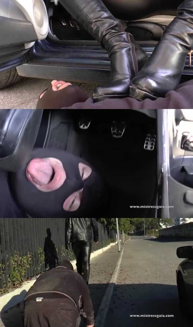 【欧美女王】【1080p】霸气女郎gaia长靴深喉男人，肯定很痛苦