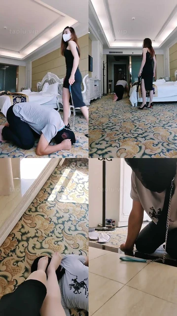 【多多】高跟踩狗爪/踩狗脸/鞭打