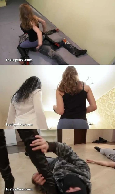 【欧美女王】双主驯服歹徒成胯下坐骑