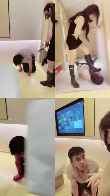 【雨琦】带素人闺蜜玩狗【续集】