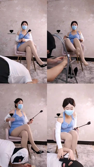 【桃桃樱】强制圣水磕头10000次/内裤套头【双视角】