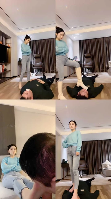 【川野尤娜】堵嘴-高跟/长靴踩踏全体重踩踏