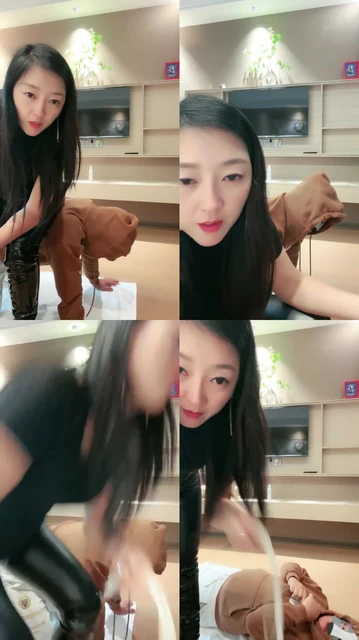 【千面女王】数据线鞭打/高跟长靴踩