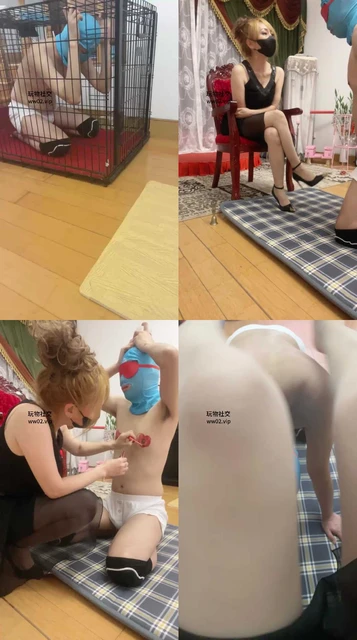 【魔鬼天使】狗笼囚禁圈养奴