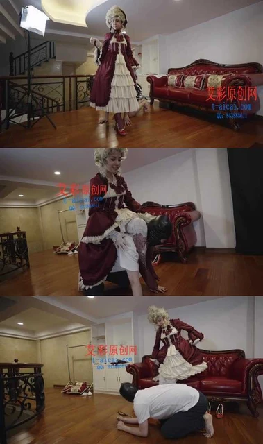 【Magic Mirror 魔镜少女】紫夜红色公主洋装调教