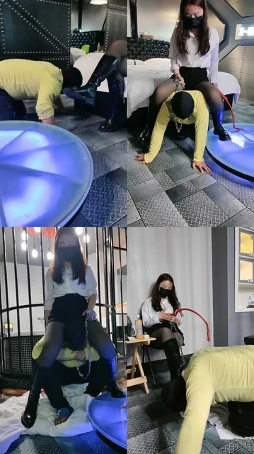 【语阳】御姐刑房鞭打驯马